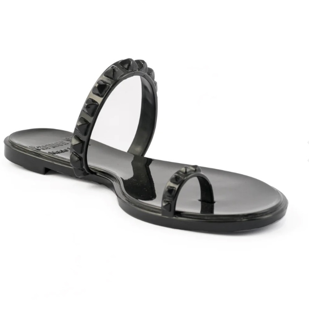 Stylish Black Studded Sandals